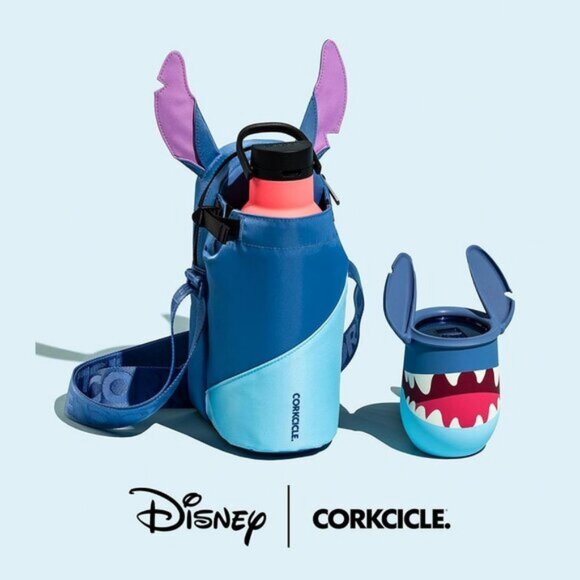 ⚡Corkcicle Stitch Crossbody Tumblers Water Bottle Adjustable Strap Sling Bag - Picture 6 of 8